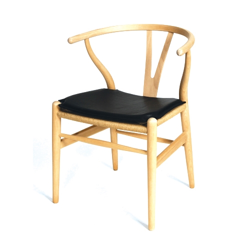 Dyna till Hans J. Wegner Y-stol CH24 i Basic Läder